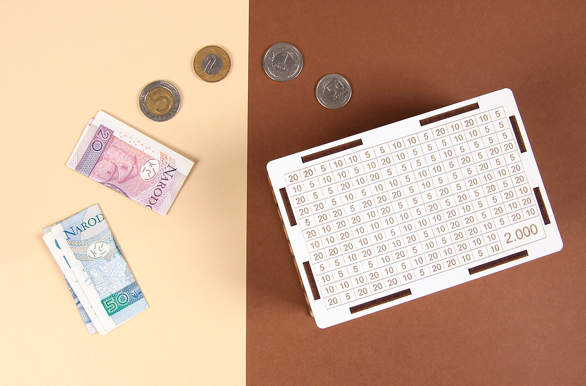 Skarbonka do wykreślania 5000zł - obrazek 3