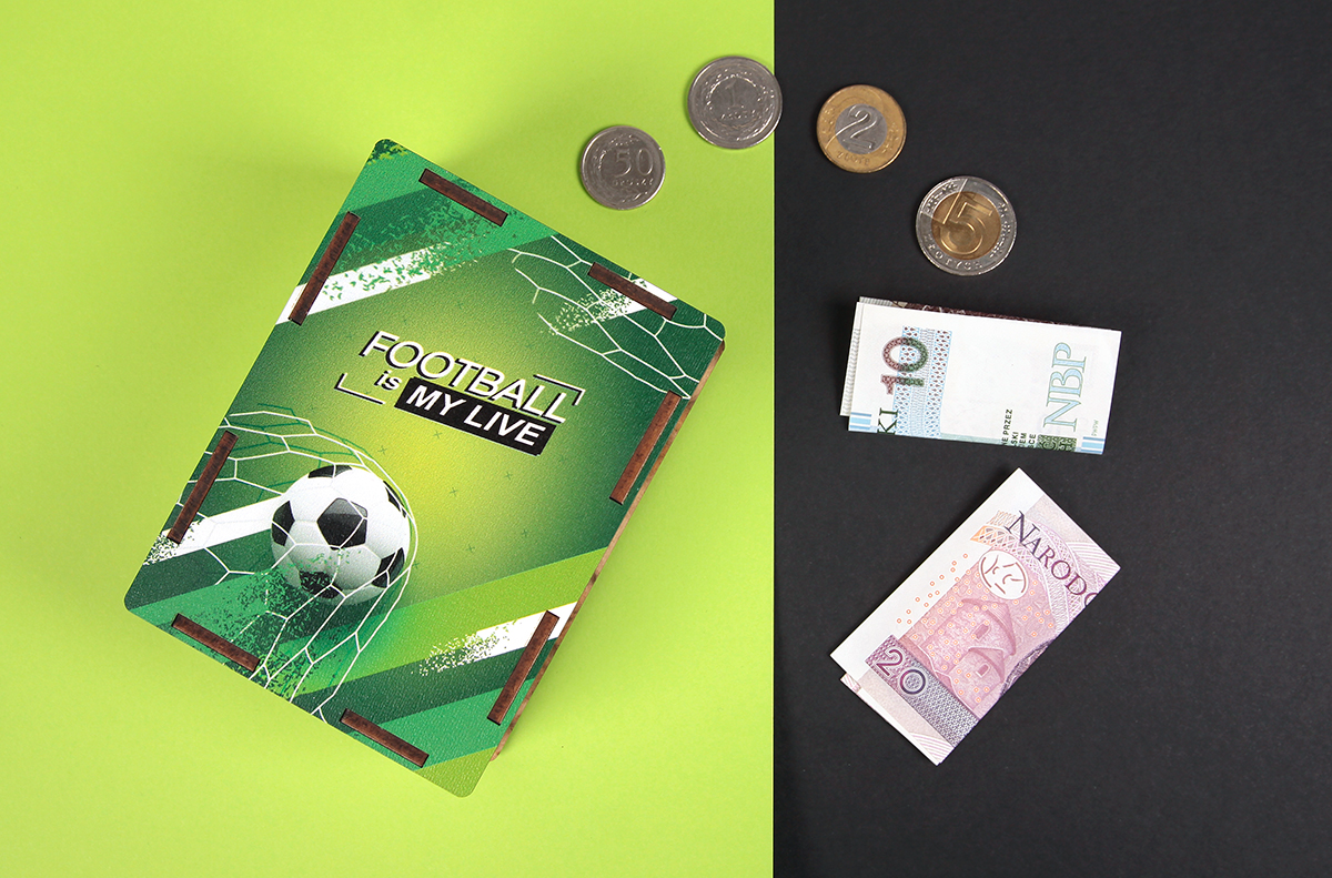 Skarbonka FOOTBAL - Football is my live - obrazek 2