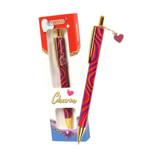 Długopis CHARM w etui GB - SERCE czerwone