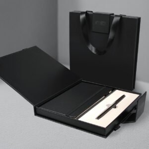 Pióro wieczne+ Notes IDEAL w etui Premium – grafit